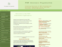 Tablet Screenshot of pmpawareness.org